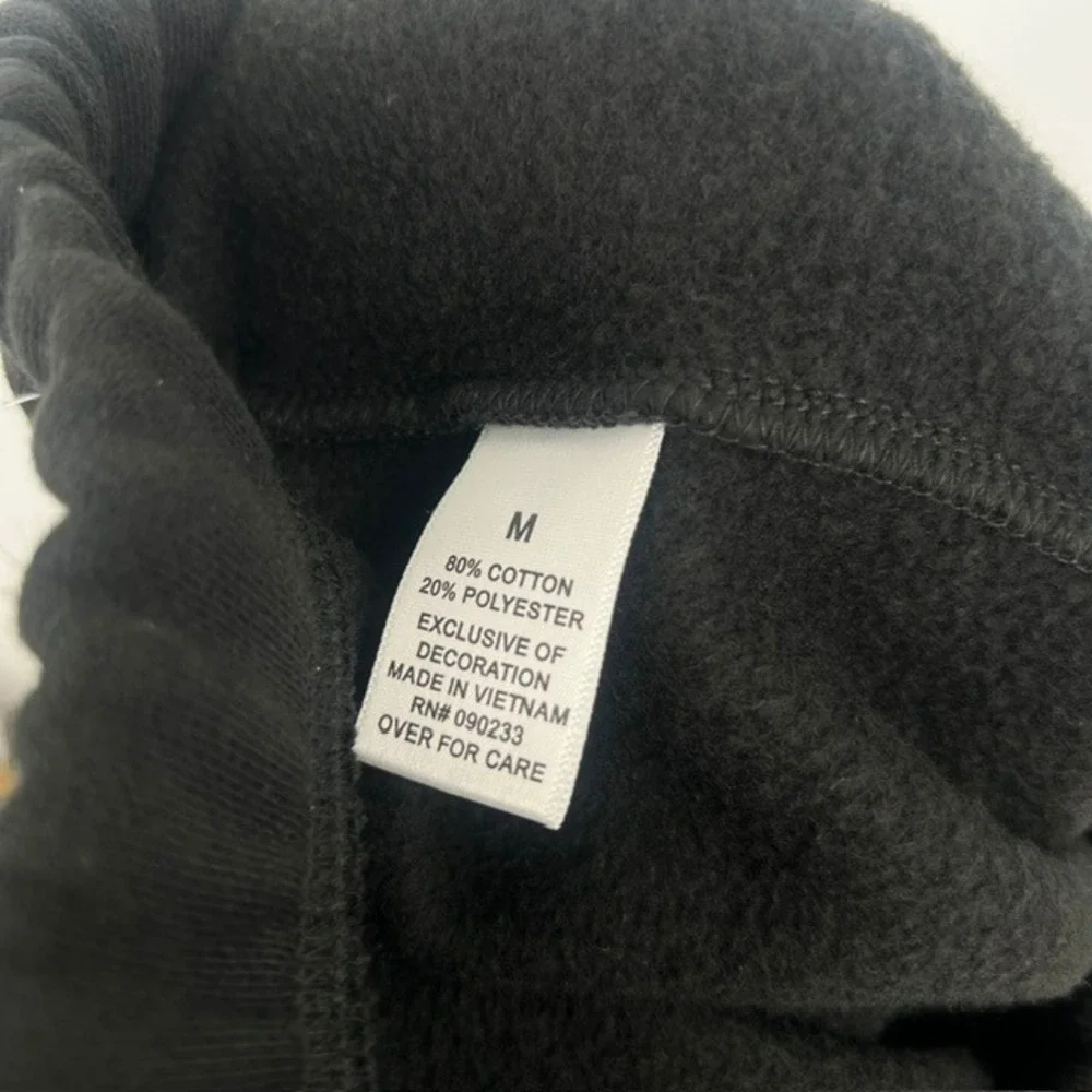New Fear of God Essentials Men's Black Fleece Sweatpants Joggers Size Medium